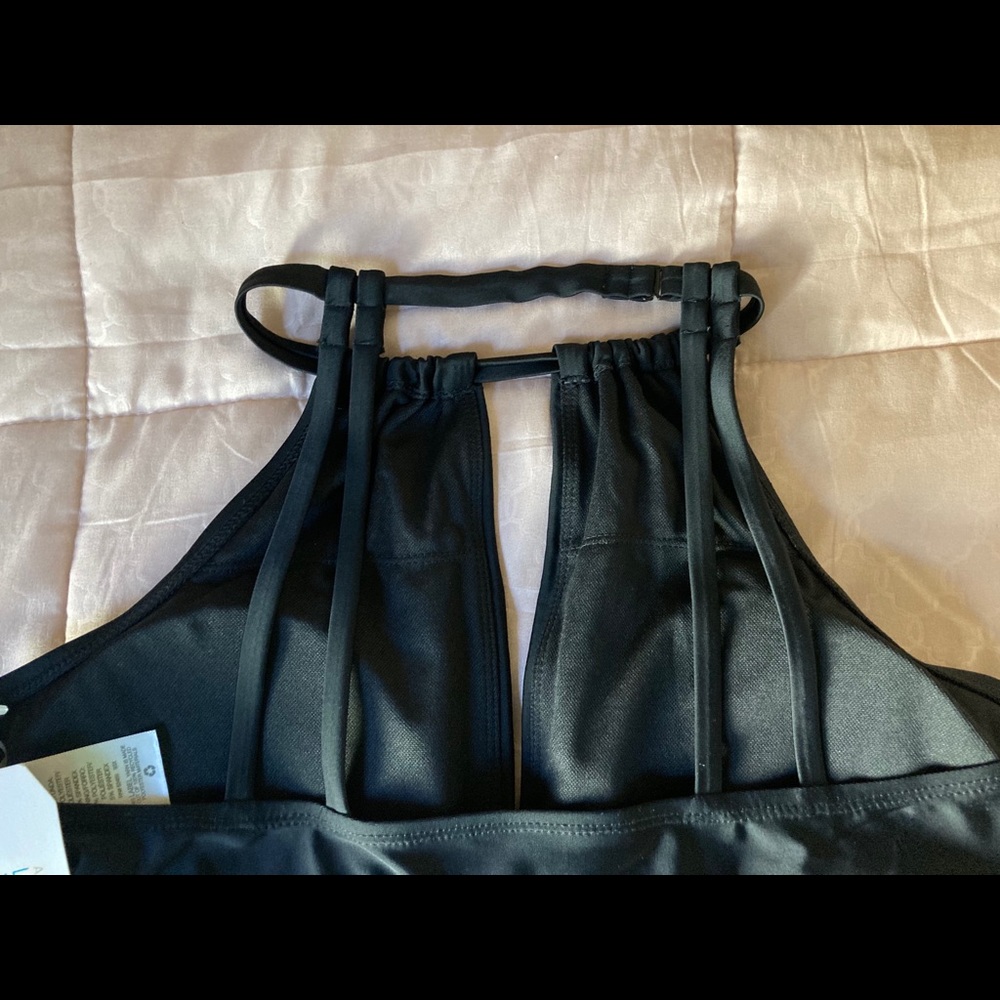 Time & Tru Halter Style XL Swim Top - Picture 4 of 5